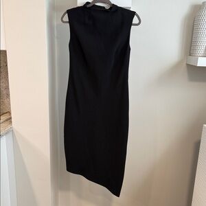 Banana Republic Black Asymmetrical formal Dress